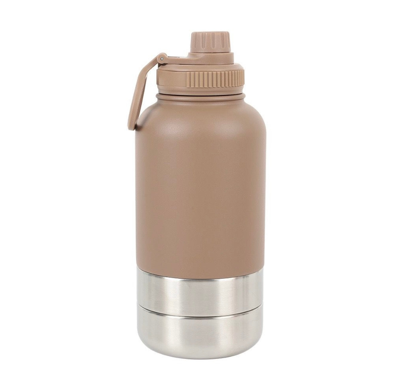 3 In 1 Pet Water Bottle with 2 Bowls ( Water & Food )